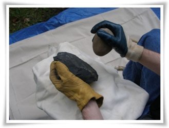 flintknapping